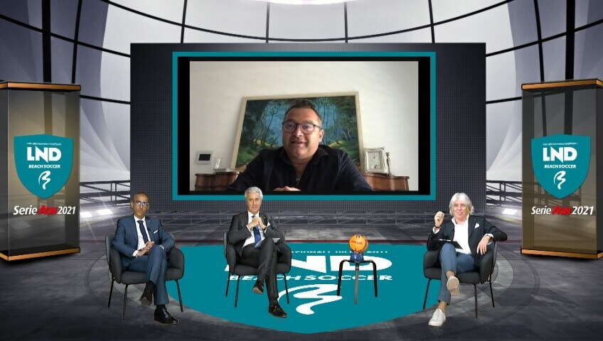 Presentato il Campionato Serie A Beach Soccer: l'intervento di Roberto Rossetti