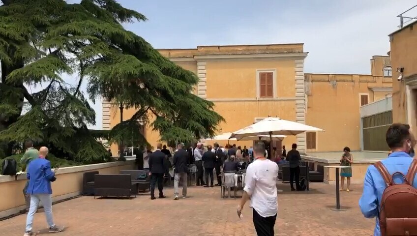 Presentazione Mourinho, ecco la Terrazza Caffarelli