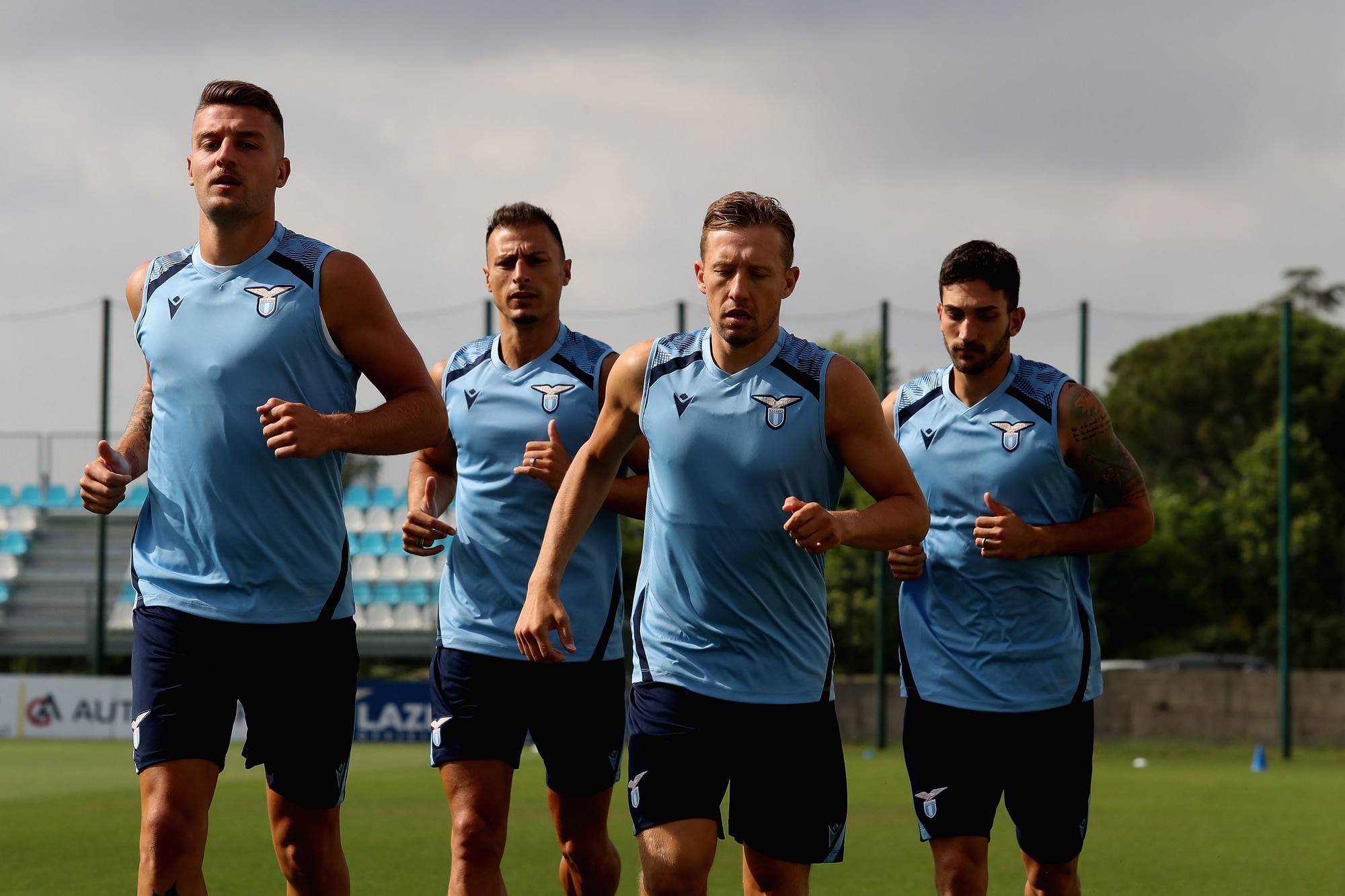 Lazio, primo allenamento ad Auronzo: subito 4-3-3