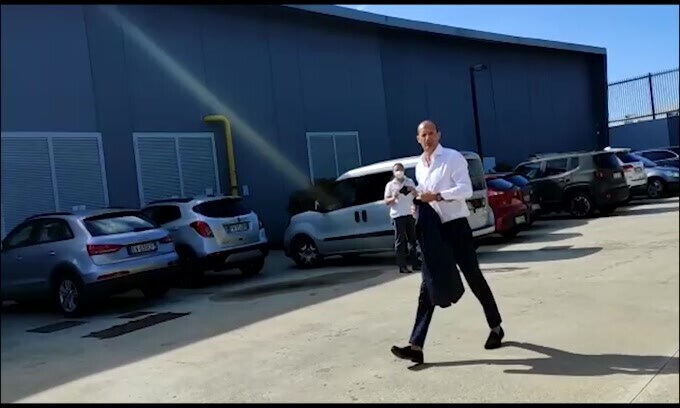 Juventus, Allegri arrivato al J Medical