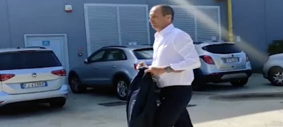 Juve, al via il raduno: cori per Allegri. Nedved: “Ronaldo arriva“