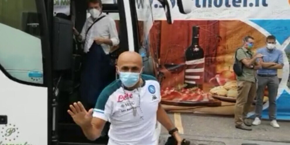 Napoli, Spalletti è arrivato a Dimaro