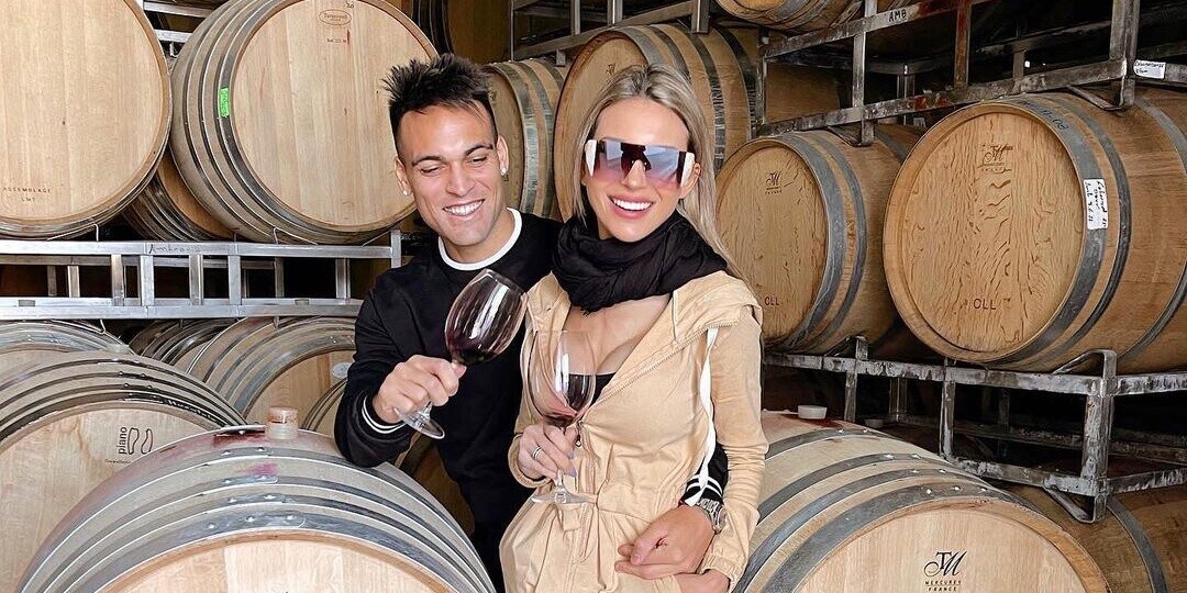 Lautaro Martinez e Agustina pronti a lanciare il loro...vino
