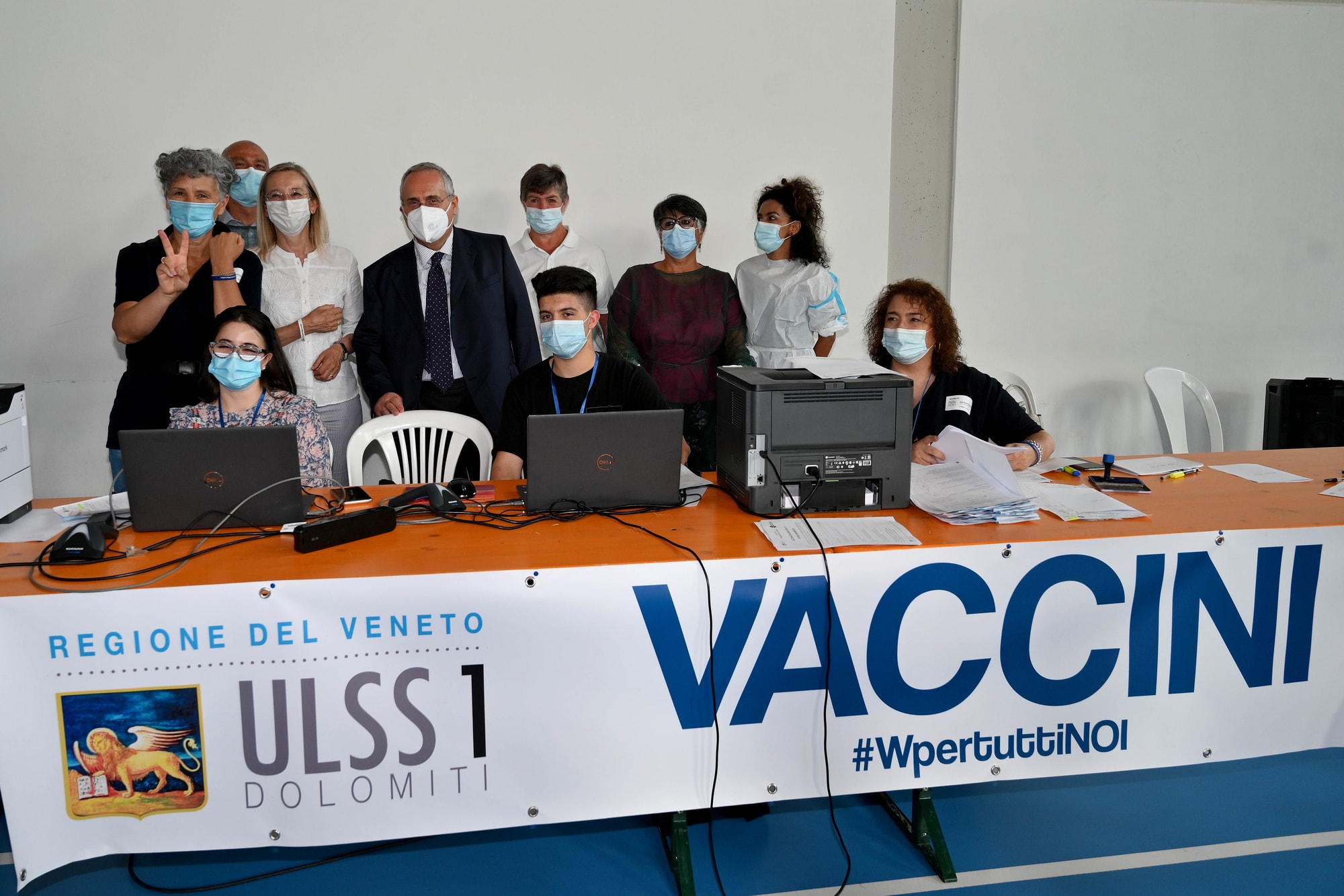 Lazio, Lotito: “Tutta la squadra si è vaccinata, un esempio di senso civico“
