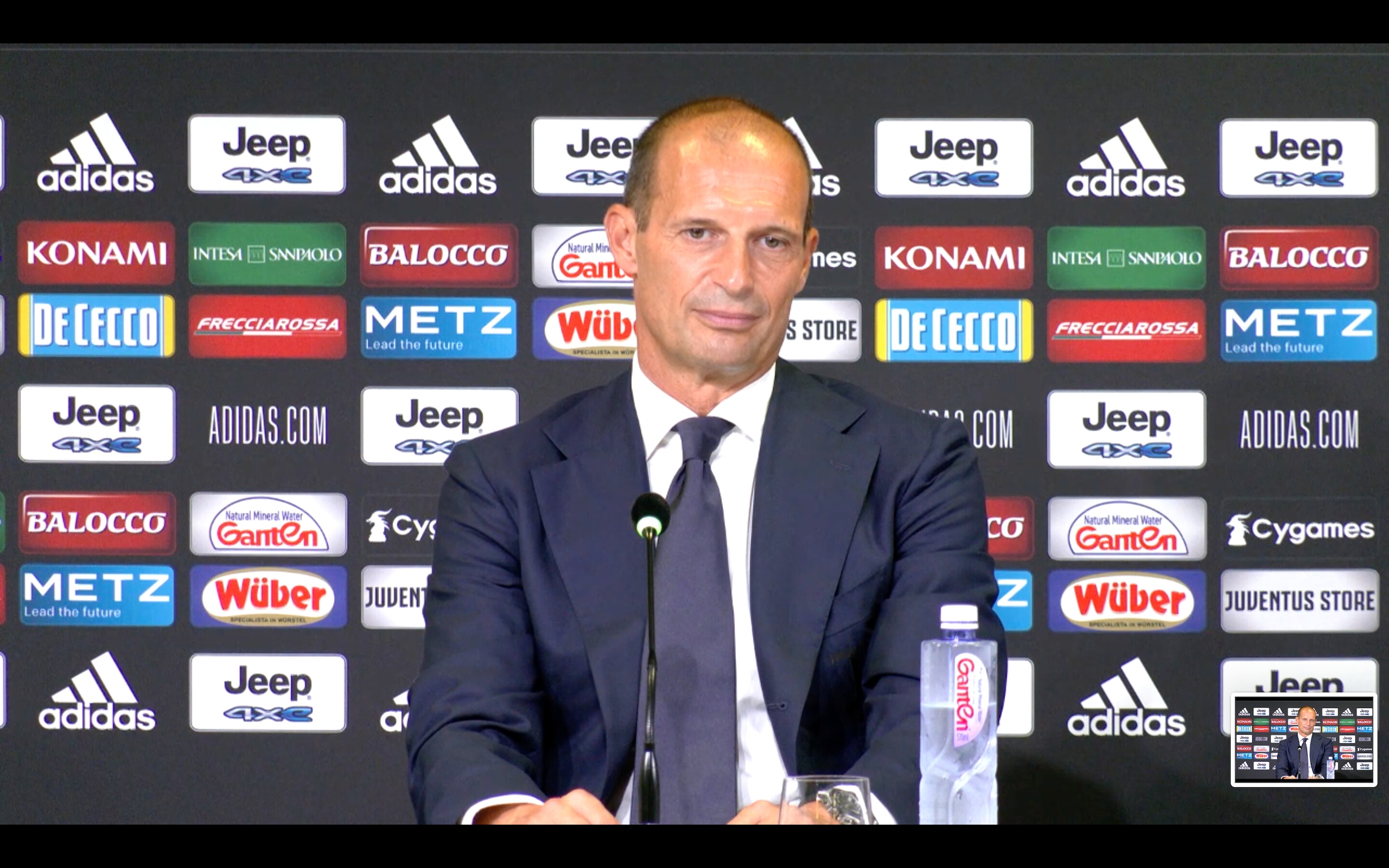 Juve, Allegri: “Ho detto no al Real. Ronaldo sarà un esempio“