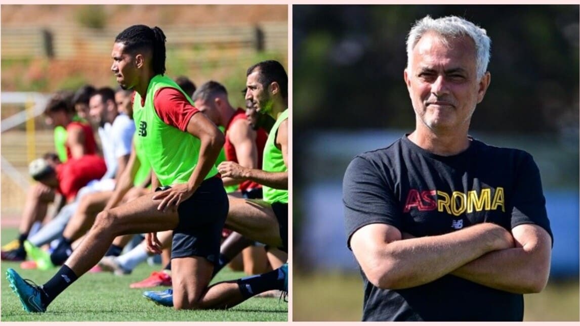Roma, allenamento in Portogallo: Mourinho studia la squadra