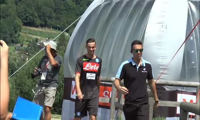 Napoli, De Laurentiis blind Fabian Ruiz