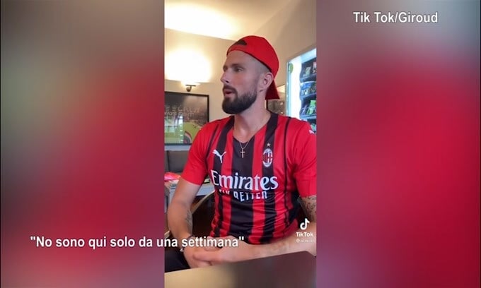 Milan, Giroud l'italiano...