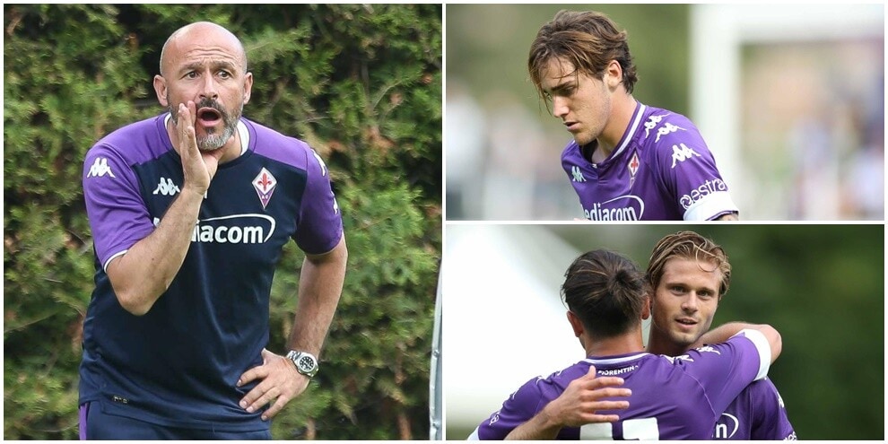Fiorentina forza 9: goleada in amichevole per Italiano