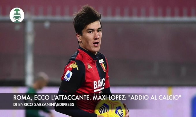 Roma, in arrivo l'attaccante. Maxi Lopez: "Addio al calcio"