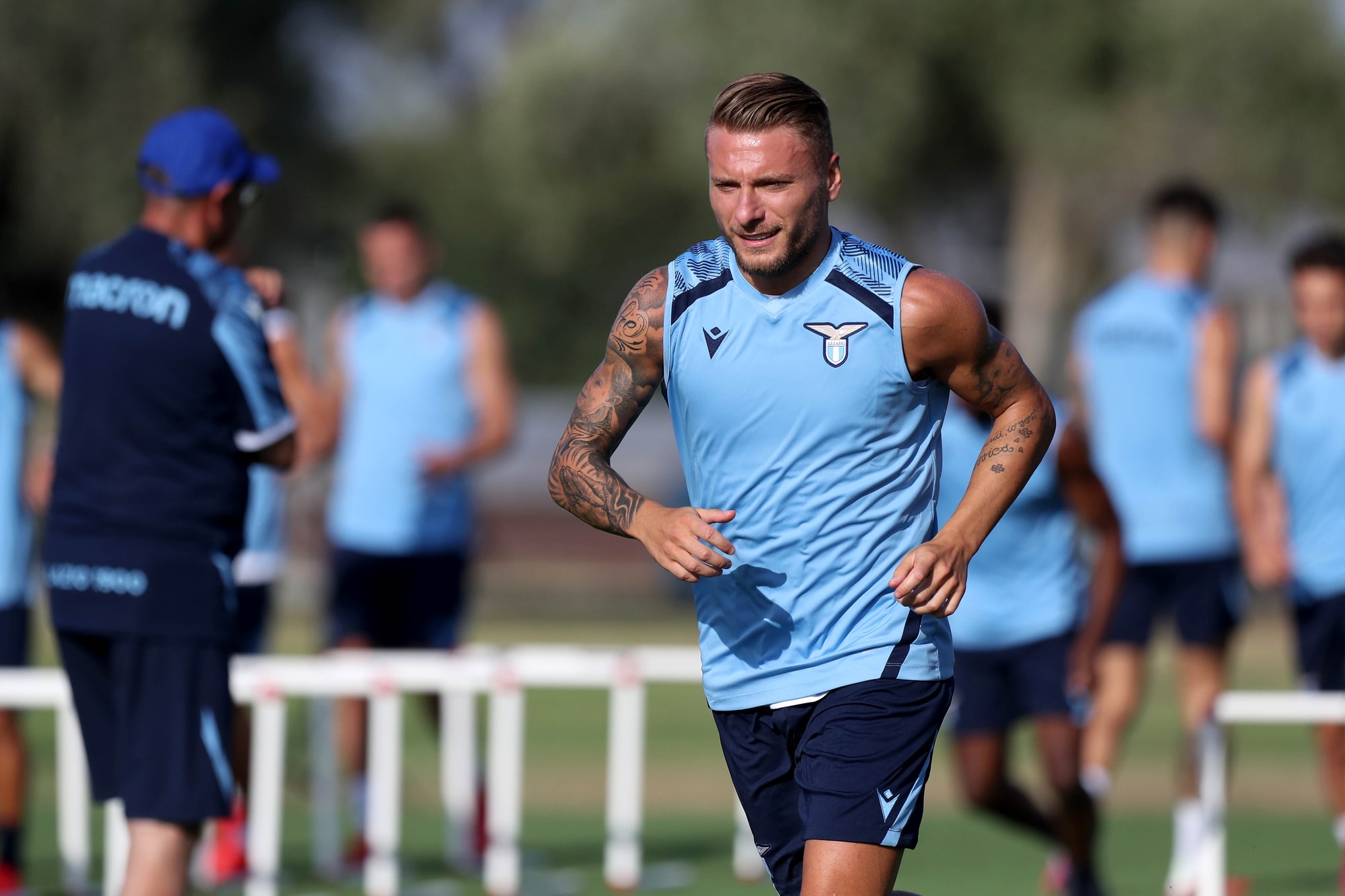 Lazio, ora il Marsiglia: Immobile non si allena