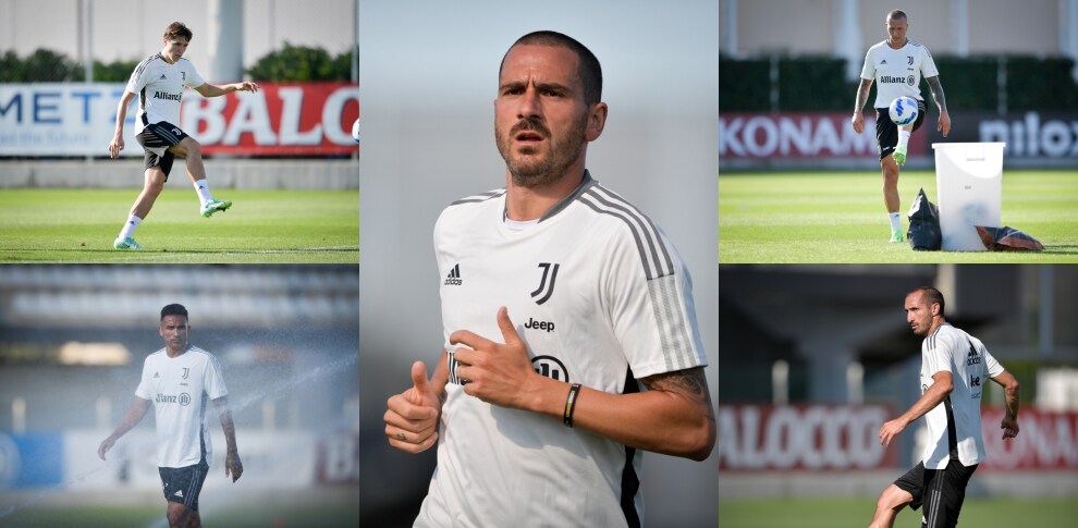 Juve, Allegri sorride: da Chiellini e Bonucci a Chiesa, tutti di nuovo alla Continassa