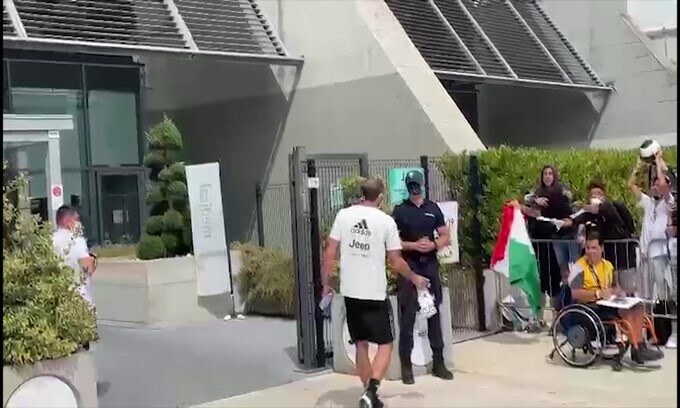 Juve, grande accoglienza per Chiellini
