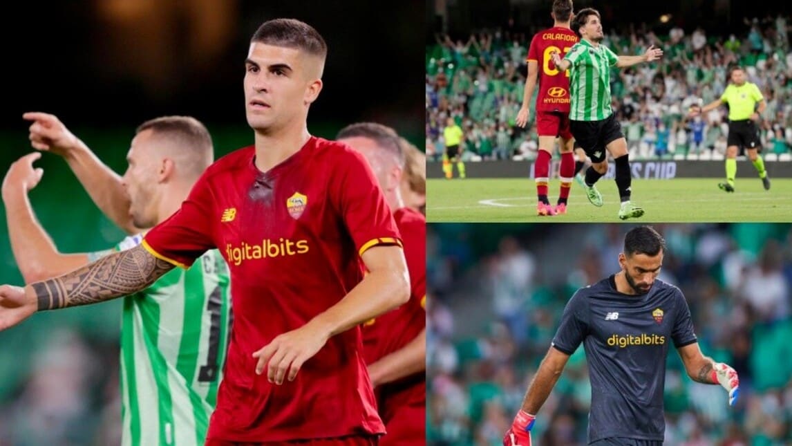 La Roma perde la testa: chiude in otto e va ko 5-2 a Siviglia