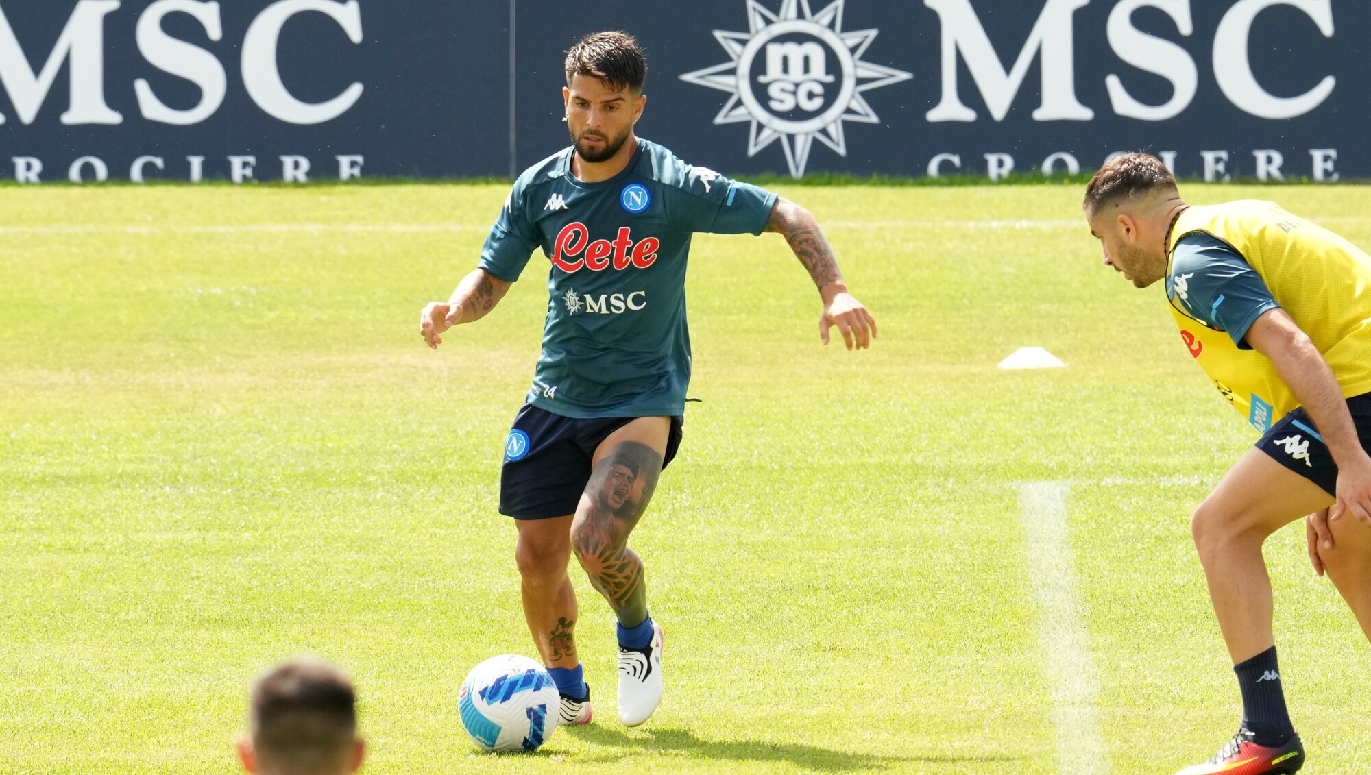 Napoli al lavoro verso il Venezia: Insigne in gruppo