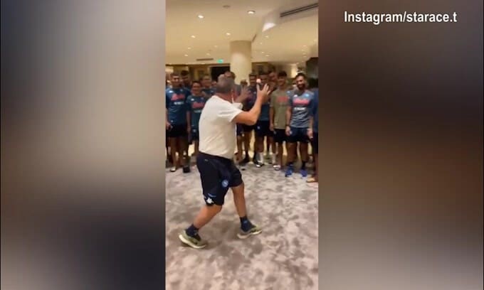 La carica di Tommy Starace: "Noi siamo il Napoli"