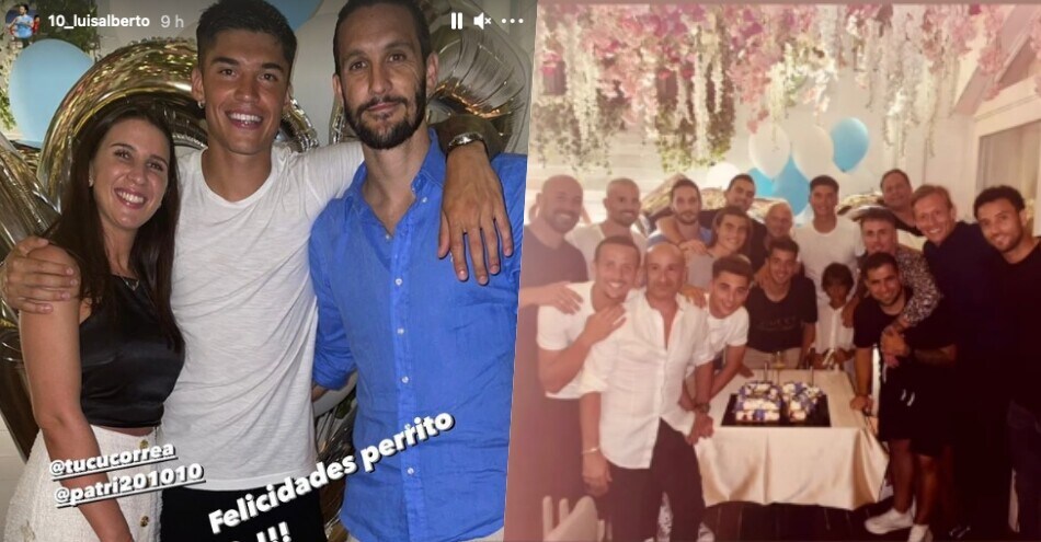 Lazio, Correa fa festa: compleanno con futuro incerto