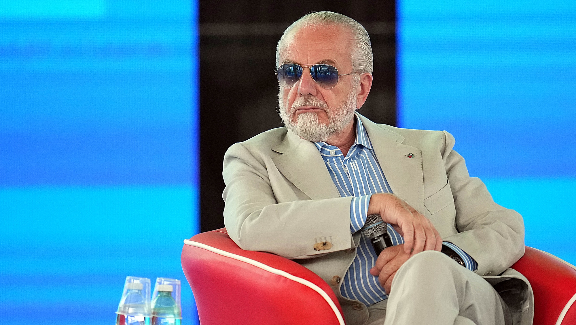 De Laurentiis e il messaggio d'amore ai tifosi del Napoli