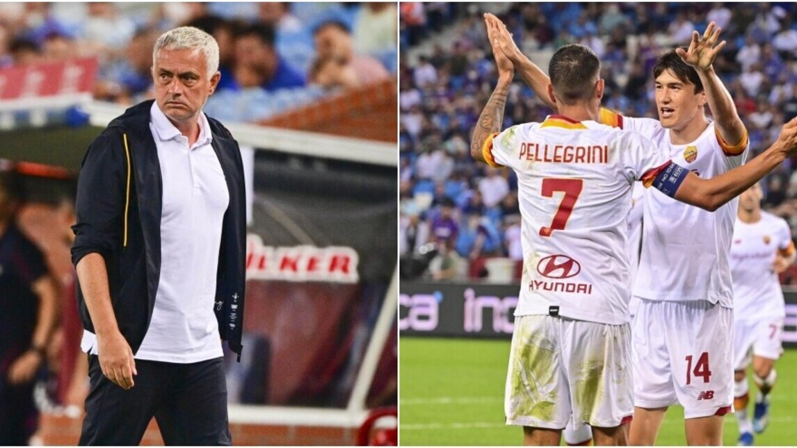 Roma, Mourinho fa festa con Pellegrini e Shomurodov: Trabzonspor ko