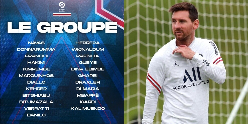 Psg, Messi ancora non convocato! Rinviato l'esordio