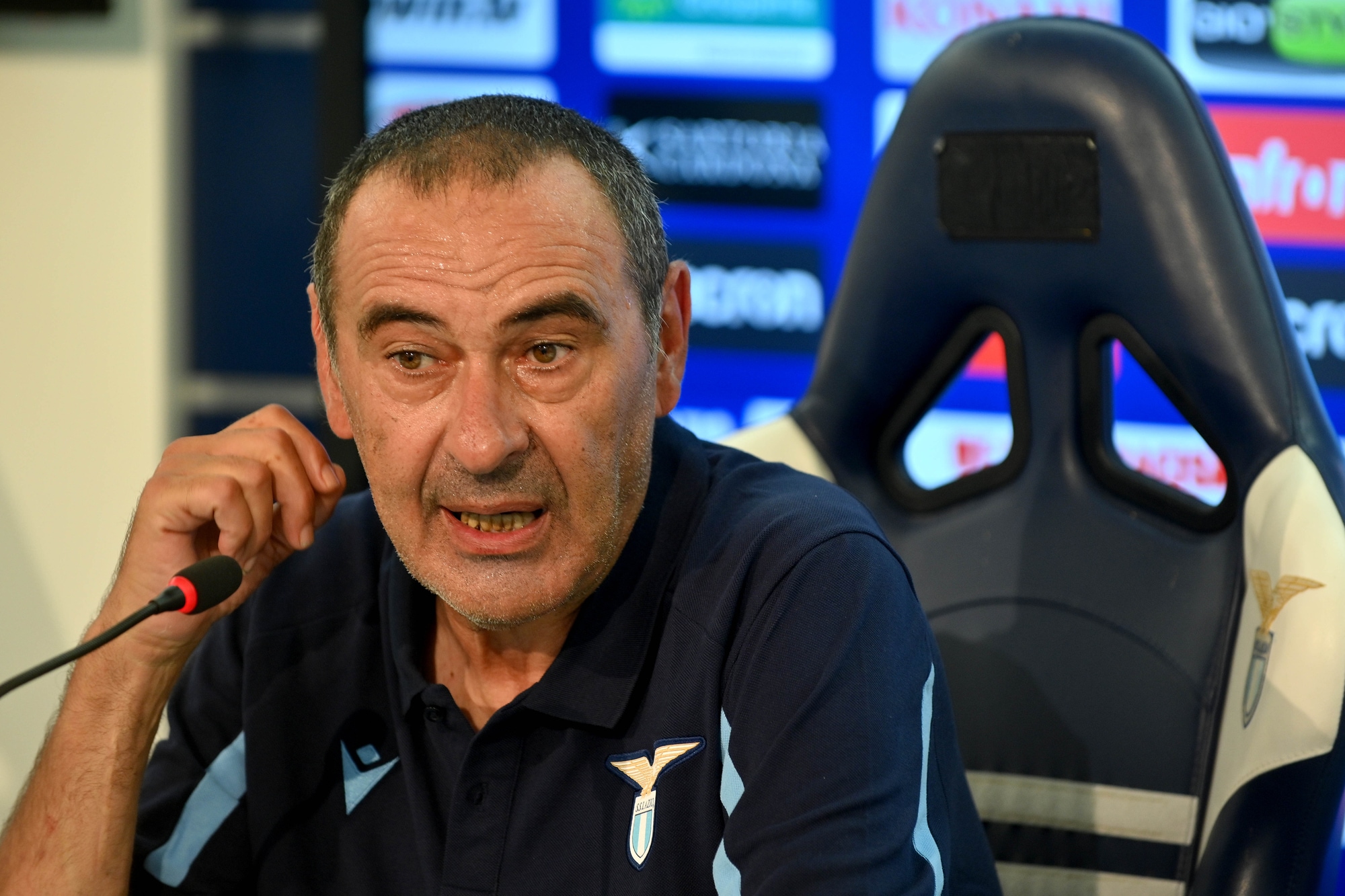 Lazio, Sarri: “Per Luiz Felipe infortunio lieve. Luis Alberto in crescita“