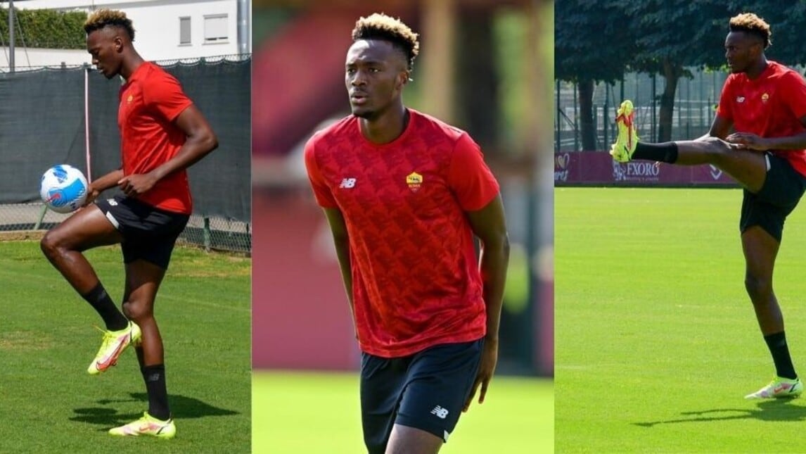 Roma, Abraham lavora duro: è pronto per la Fiorentina