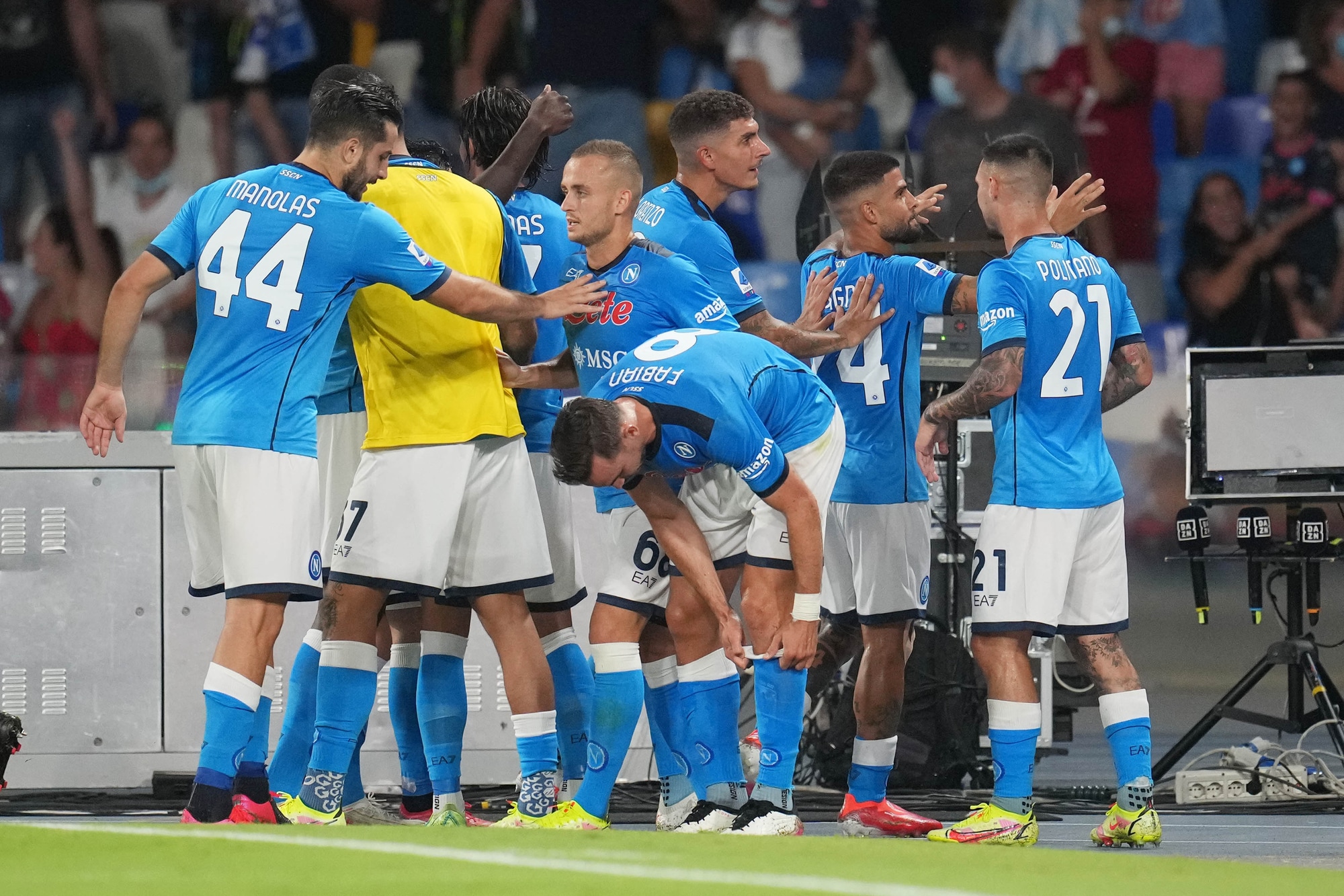 Napoli-Venezia 2-0: Insigne e Elmas fanno volare Spalletti