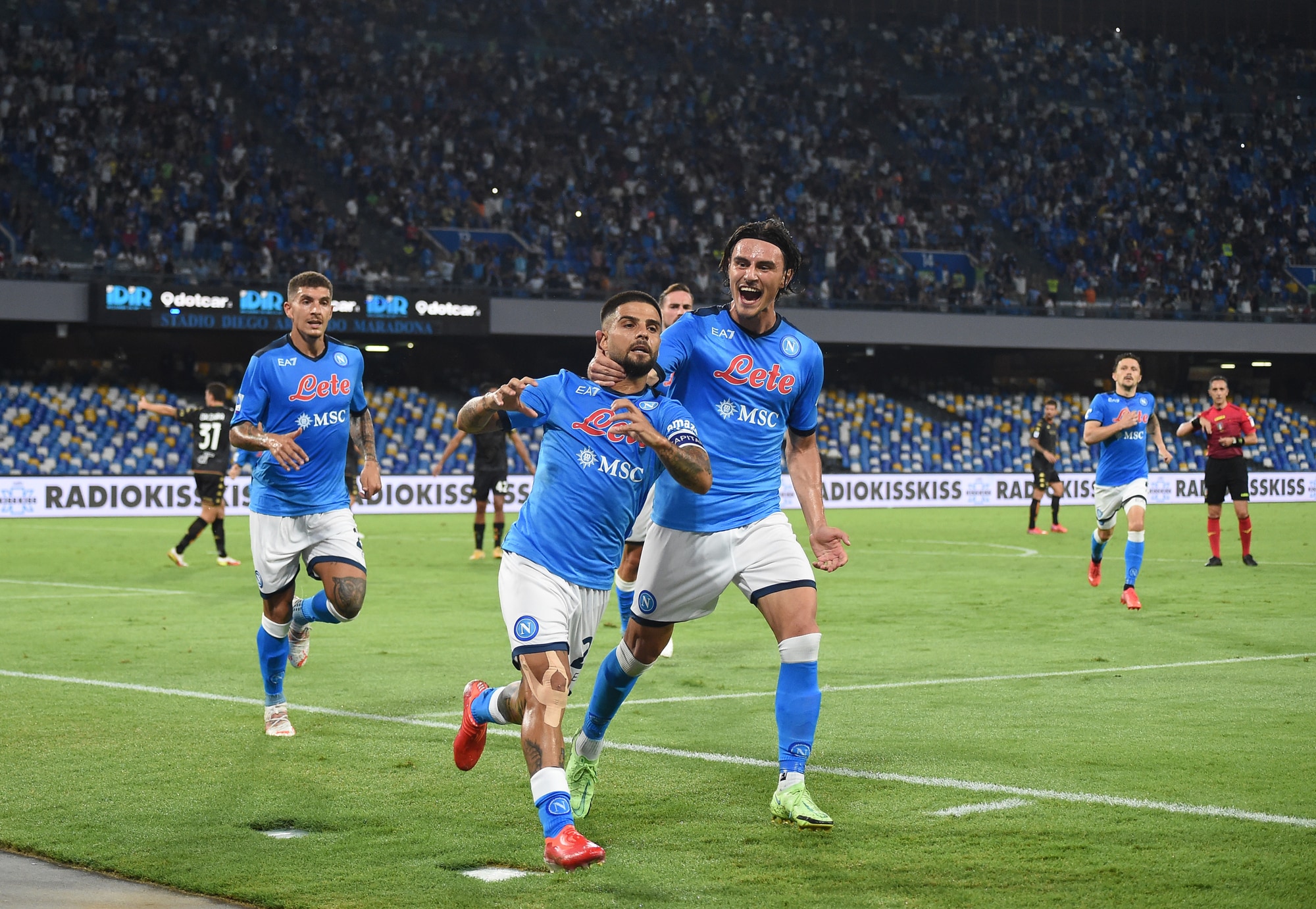 Napoli-Venezia 2-0: tabellino, statistiche e marcatori