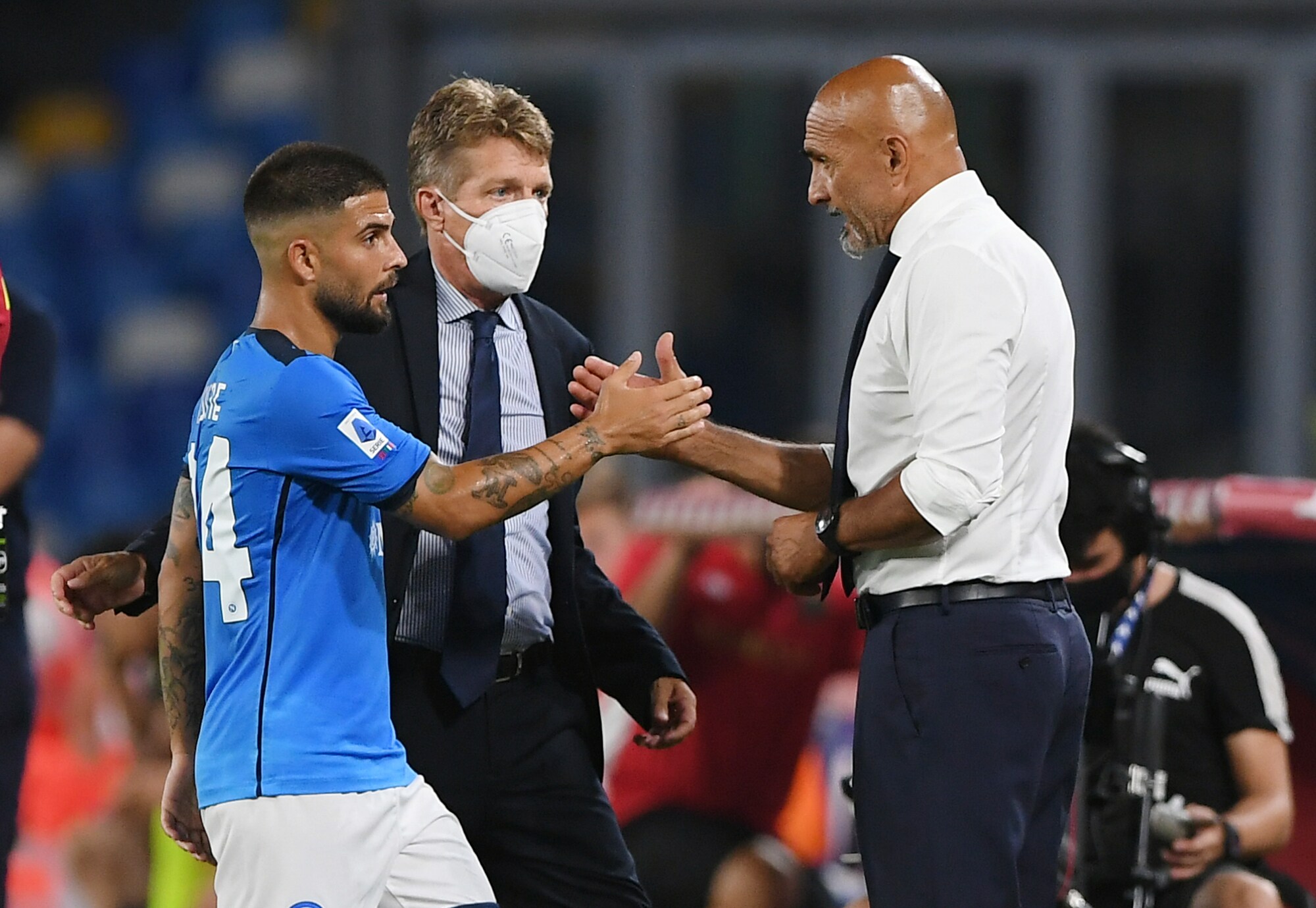 Spalletti: “Insigne capitano vero, al Napoli non manca niente“