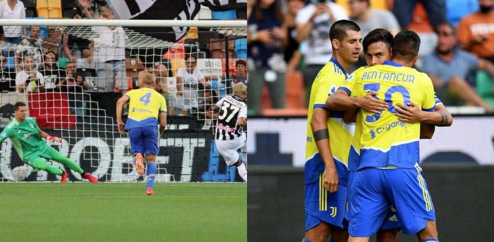 Pagelle Juve: disastro Szczesny. Bentancur e Dybala brillano