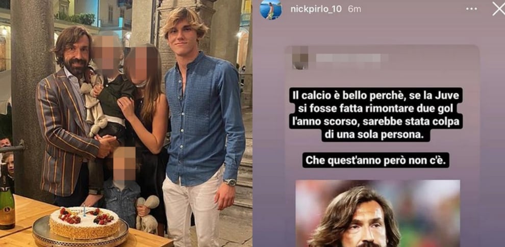 Pirlo Jr e la frecciata social contro la Juve e Allegri