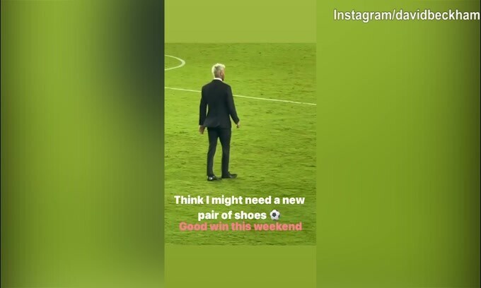 Beckham che classe, il palleggio è spettacolare