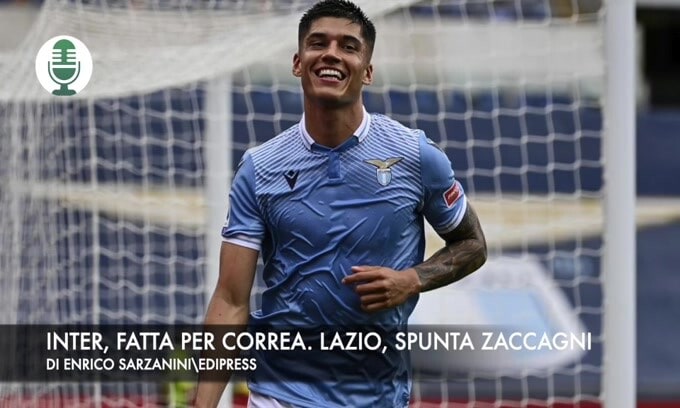 Inter, fatta per Joaquin Correa. Lazio, spunta Zaccagni del Verona