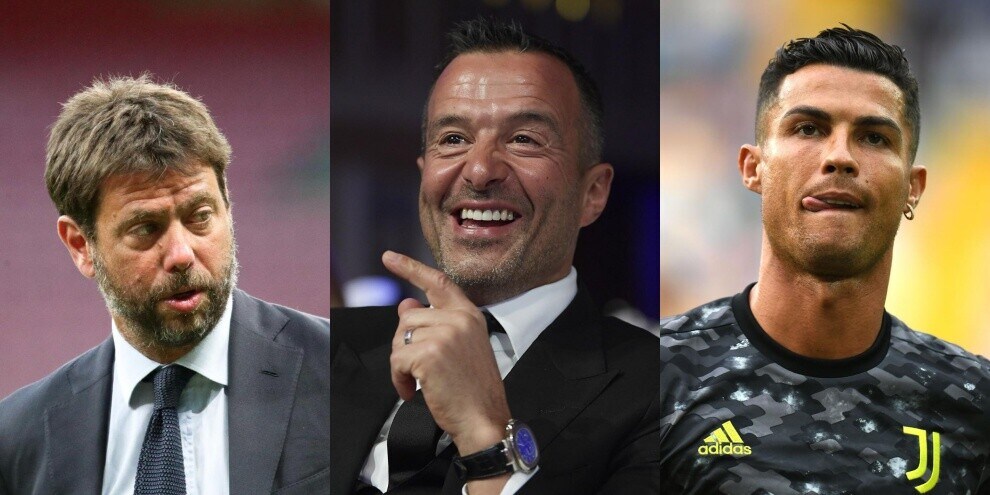 Juve, incontro con Mendes per il futuro di Ronaldo