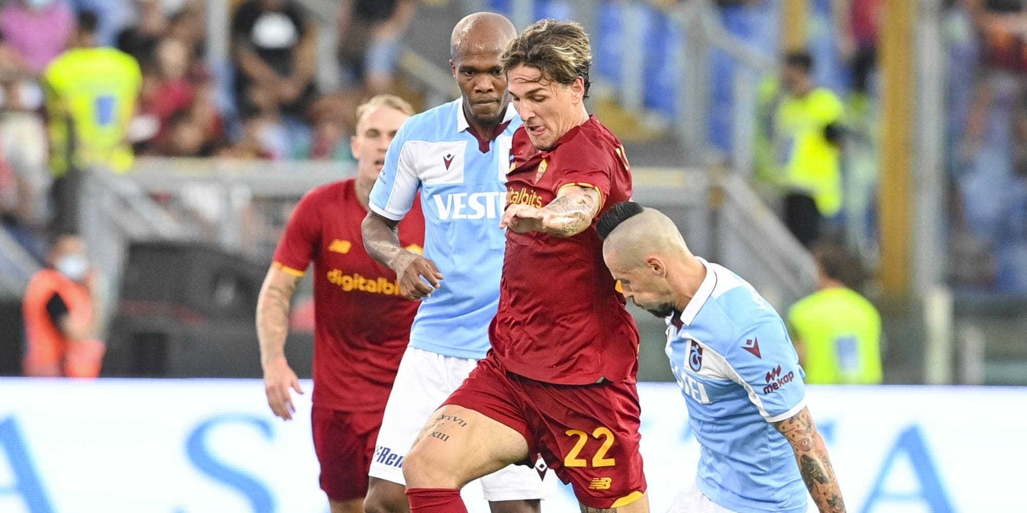 Roma Trabzonspor 3 0 Tabellino Sintesi Statistiche E Marcatori