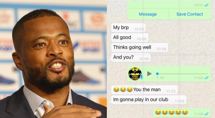 Evra svela la chat con Ronaldo: sapeva già tutto