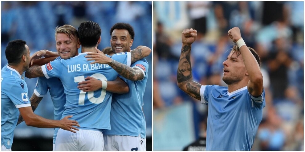 Lazio: Luis Alberto illumina, Immobile fa lo show: Spezia ko