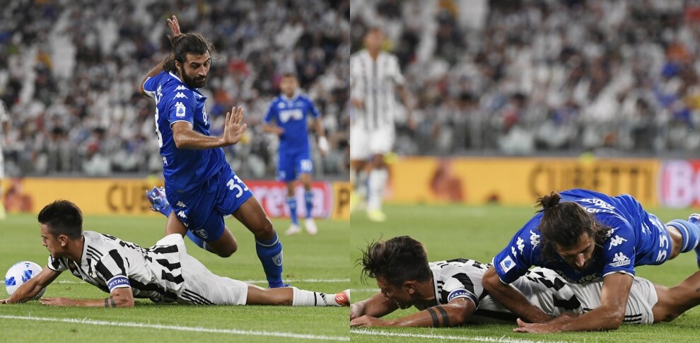 Moviola Juve-Empoli: Ghersini non c'è, ai bianconeri manca anche un rigore