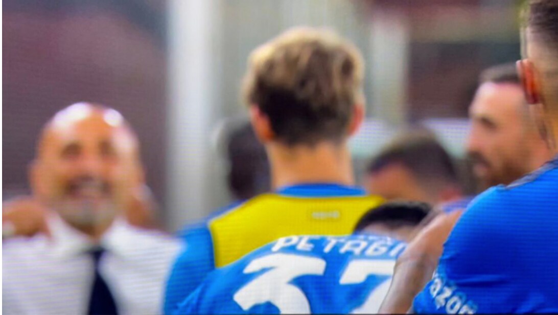 Napoli, il labiale di Spalletti a Petagna dopo il gol