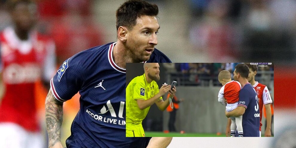 Messi, scende in campo con il Psg e una foto commuove il web
