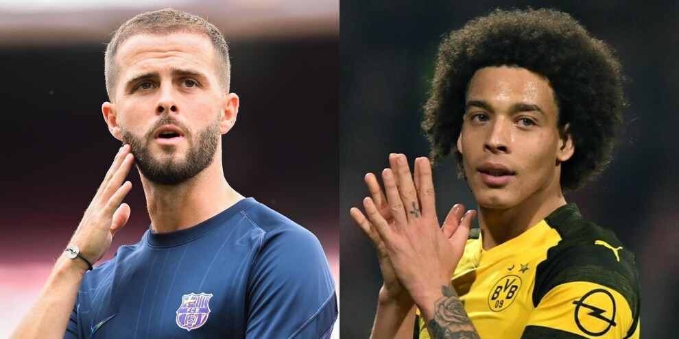 Pjanic e Witsel in attesa: la strategia della Juve