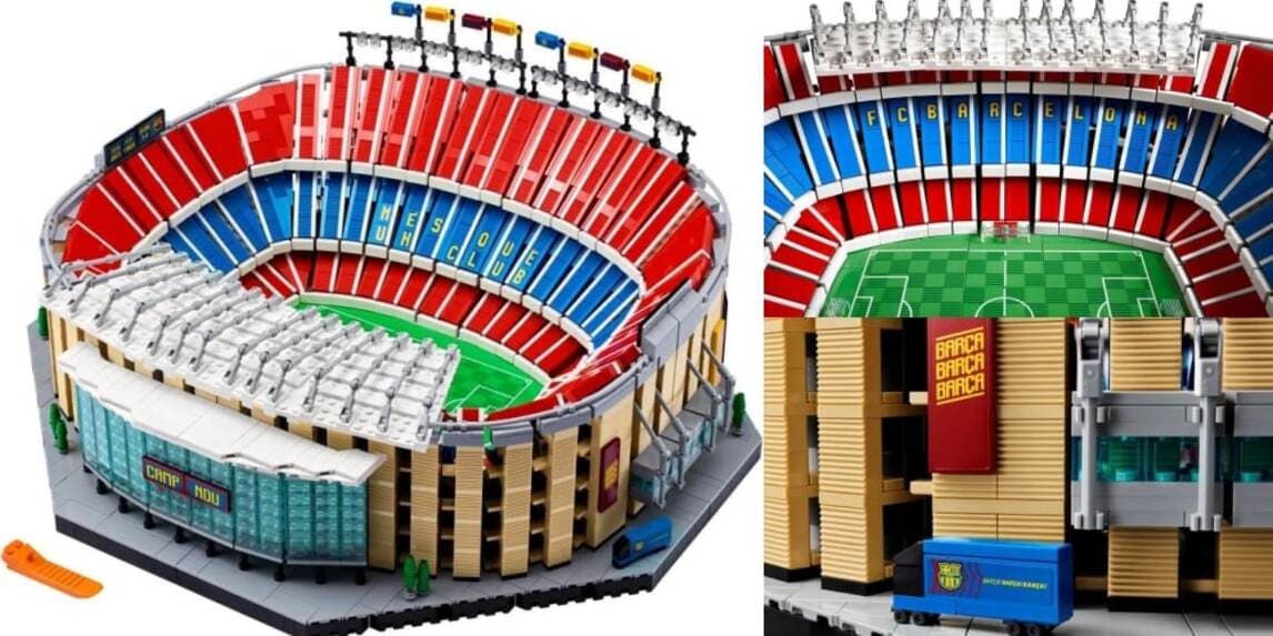 Barcellona, il Camp Nou diventa di Lego: il modellino già incanta i fan!