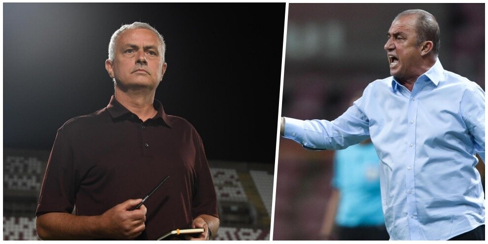 Roma, sorpresa di Mourinho a Terim: “Auguri, nessuno crederà alla tua età“