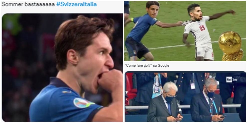 Svizzera-Italia: gli azzurri non segnano e Jorginho sbaglia un rigore. Le reazioni social