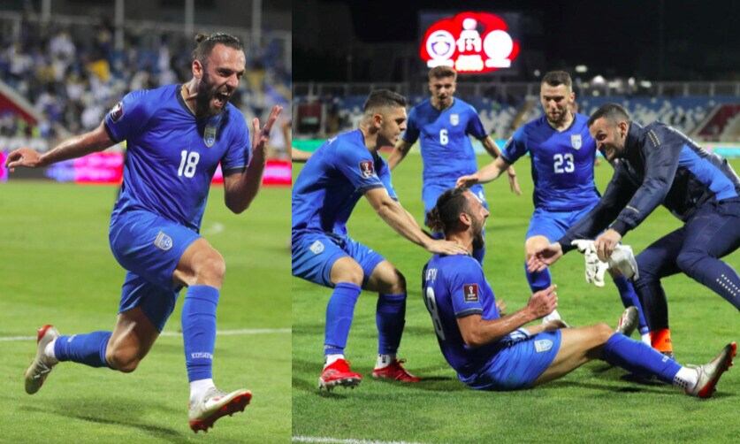 Lazio, Muriqi decisivo con il Kosovo: gol e super esultanza