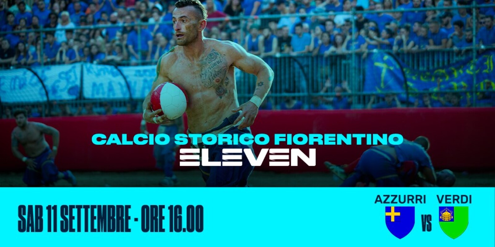 Il Calcio Fiorentino in diretta su Eleven Sports