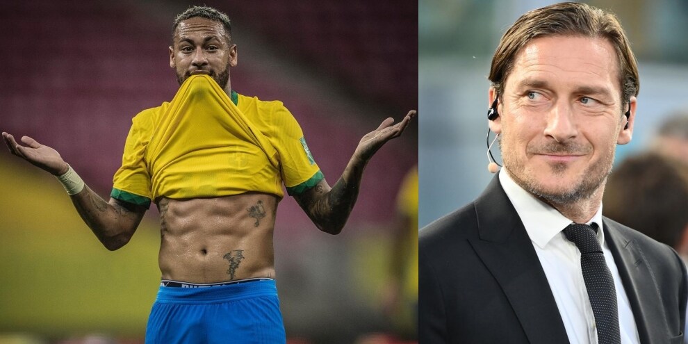 Neymar, record e risposta social alle critiche sul peso. Totti apprezza...