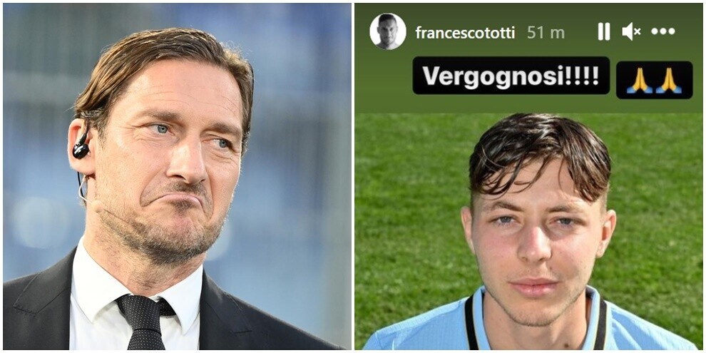 Totti e il furto sulla tomba di Guerini: “Vergognosi!“