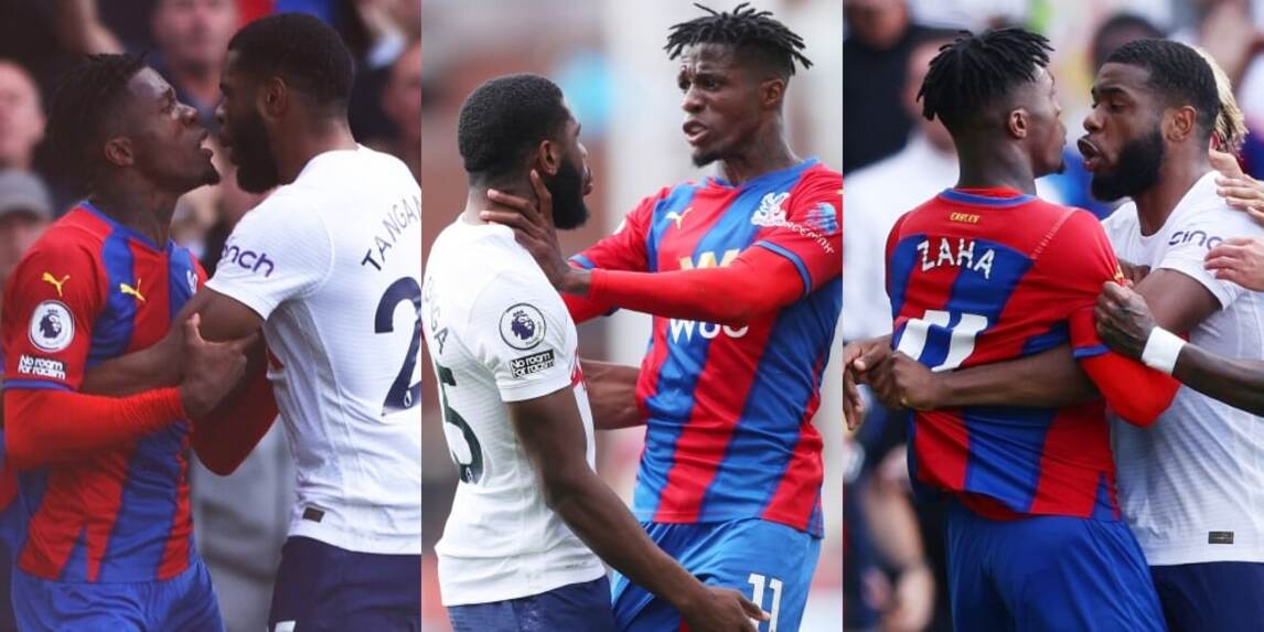 Crystal Palace-Tottenham: rissa in campo tra Zaha e Tanganga