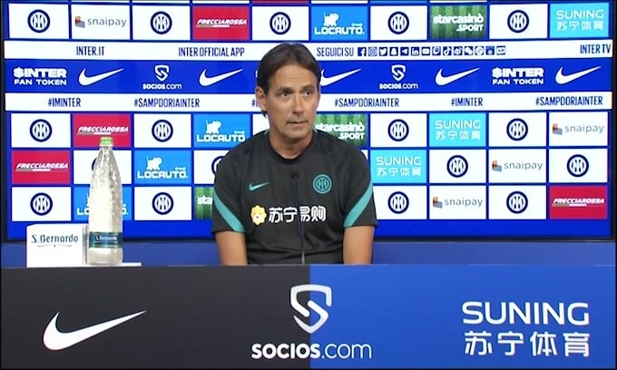 Inzaghi: "Bastoni salta la Sampdoria"